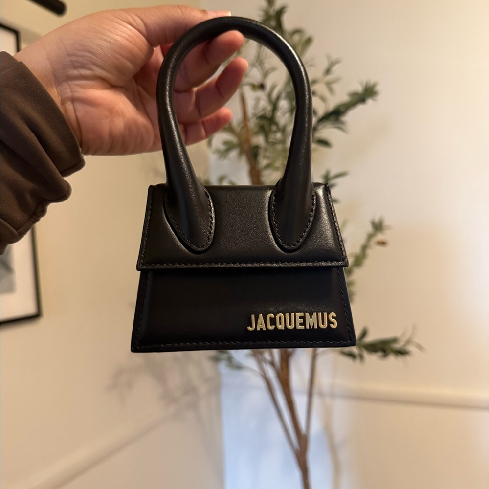 Jacquemus Black Leather Women's Bag